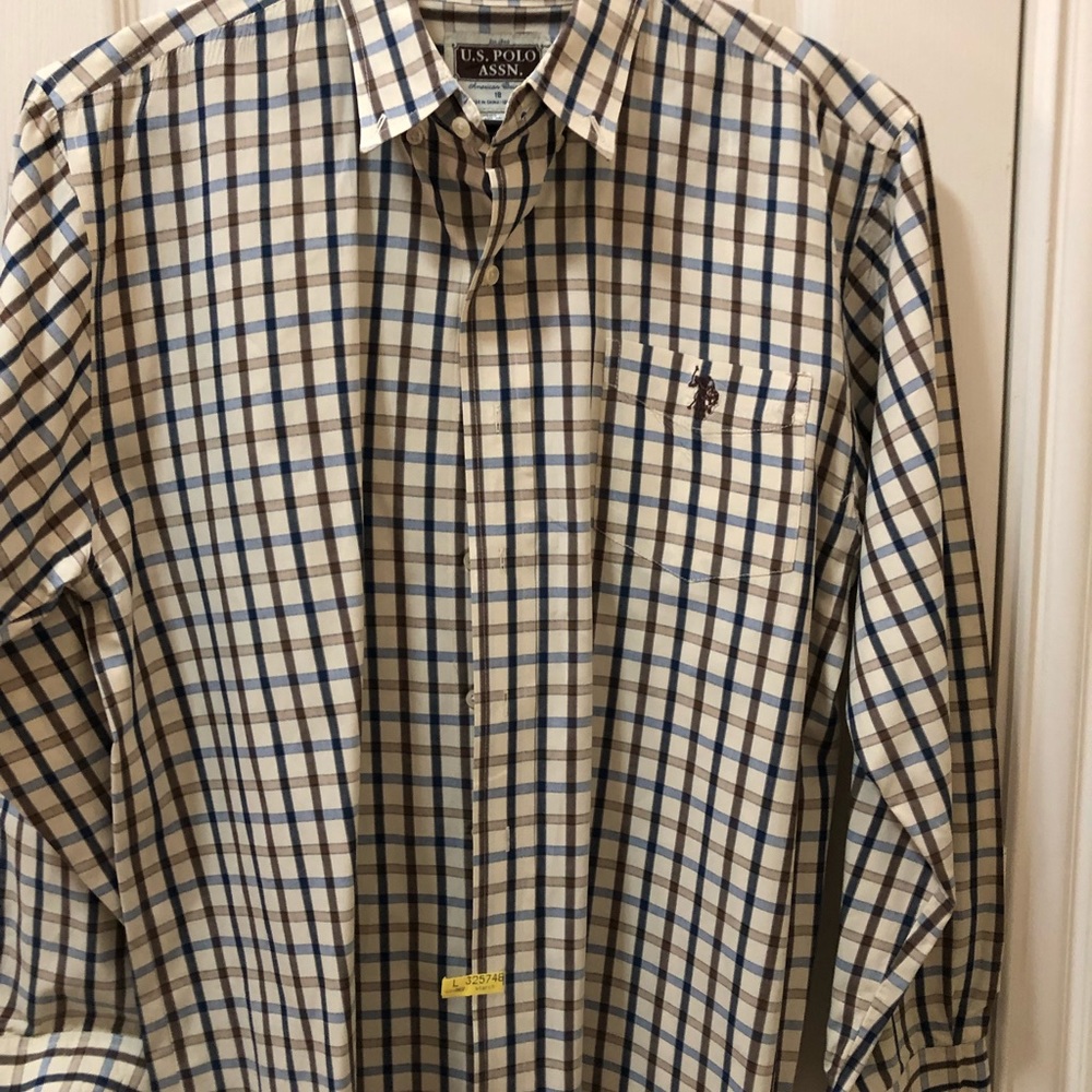 US Polo Association Big Boys Dress Shirt